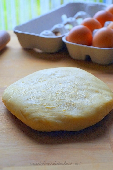 Pâte sucrée de Pierre Hermé