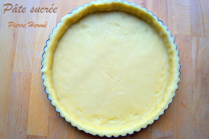 Pâte sucrée de Pierre Hermé