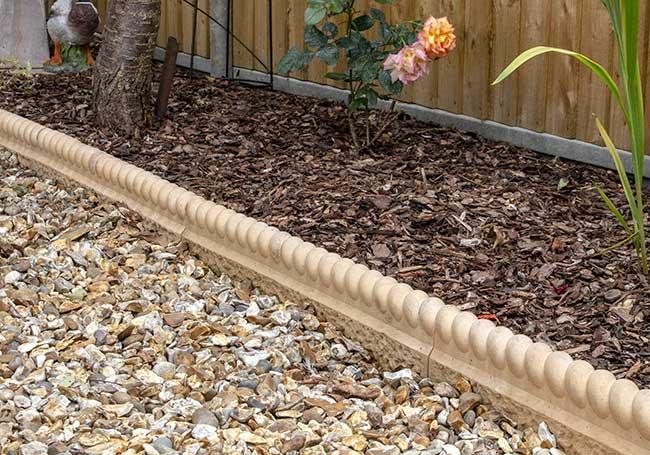 Bradstone Rustic Rope Top Edging Stones | 4 Colours | AWBS