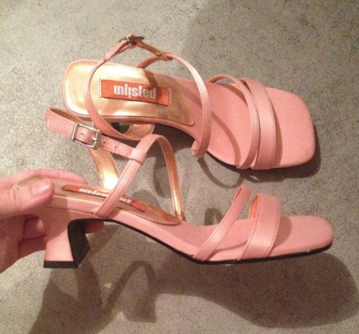 unlisted strappy heels shoe nostalgia