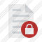 Document Lock Icon