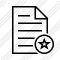 Document Star Icon