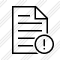 Document Warning Icon