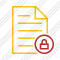 Document 2 Lock Icon