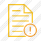 Document 2 Warning Icon