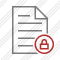 Document Lock Icon