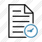 Document Clock Icon