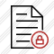 Document Lock Icon