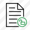 Document Unlock Icon