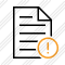 Document Warning Icon