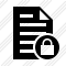 Document Lock Icon