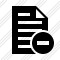 Document Stop Icon