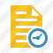 Document 2 Clock Icon