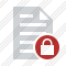 Document Lock Icon