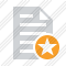 Document Star Icon