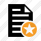 Document Star Icon