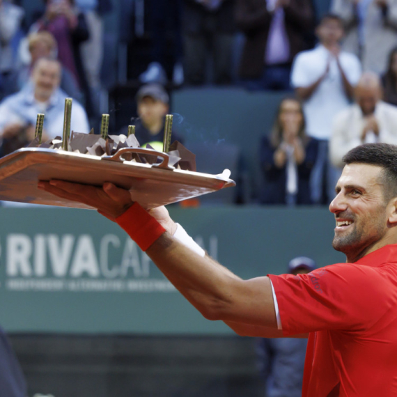 Djokovic made history on his birthday