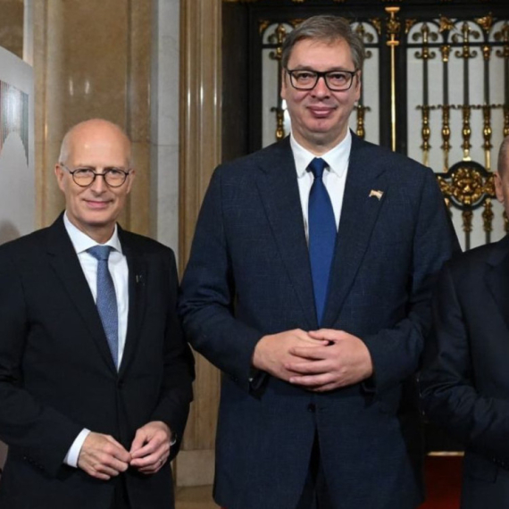 Vučić at the Hamburg Conference on Sustainability: He was welcomed by Scholz PHOTO