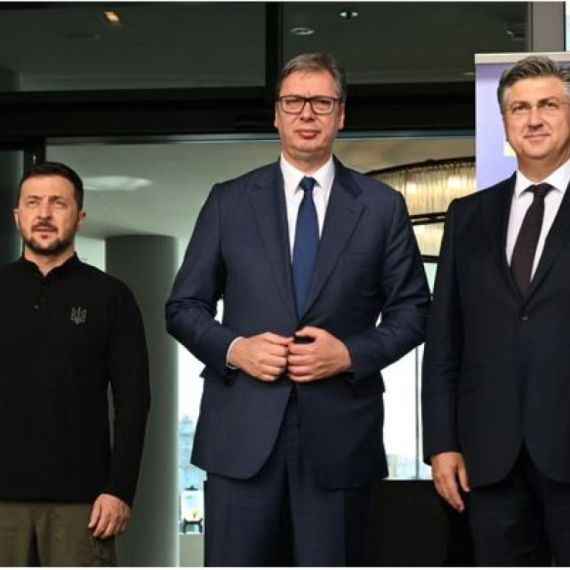 Vučić responded harshly to Plenković's claims of aggression: Liars are at the table