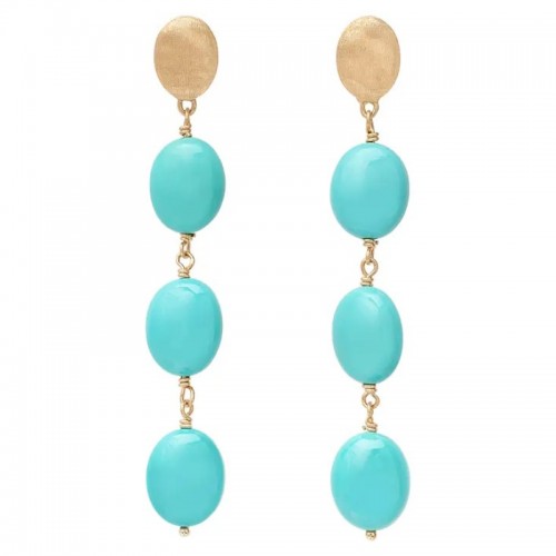 Marco Bicego Siviglia Turquoise Drop Earrings