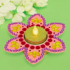 Diwali Flower Tealight Holder