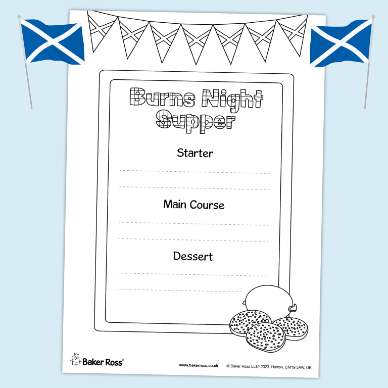 Burns Night Supper Menu