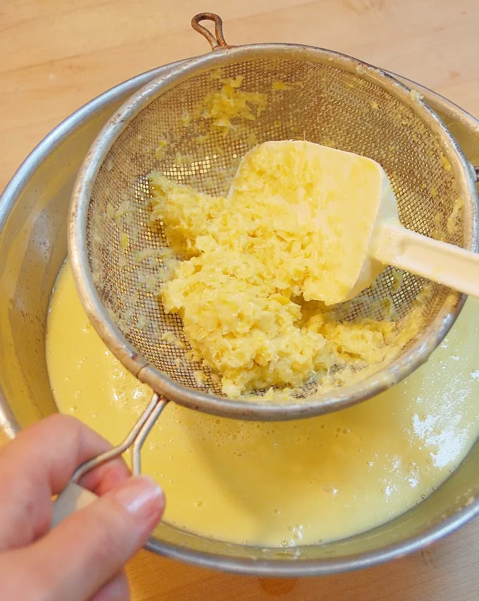 making corn ice cream