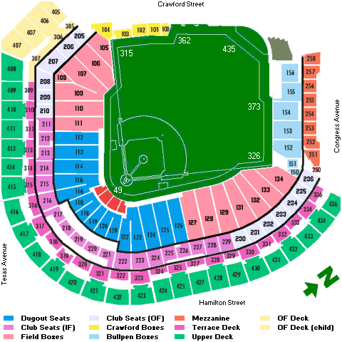 Seating Chart Minute Maid Park