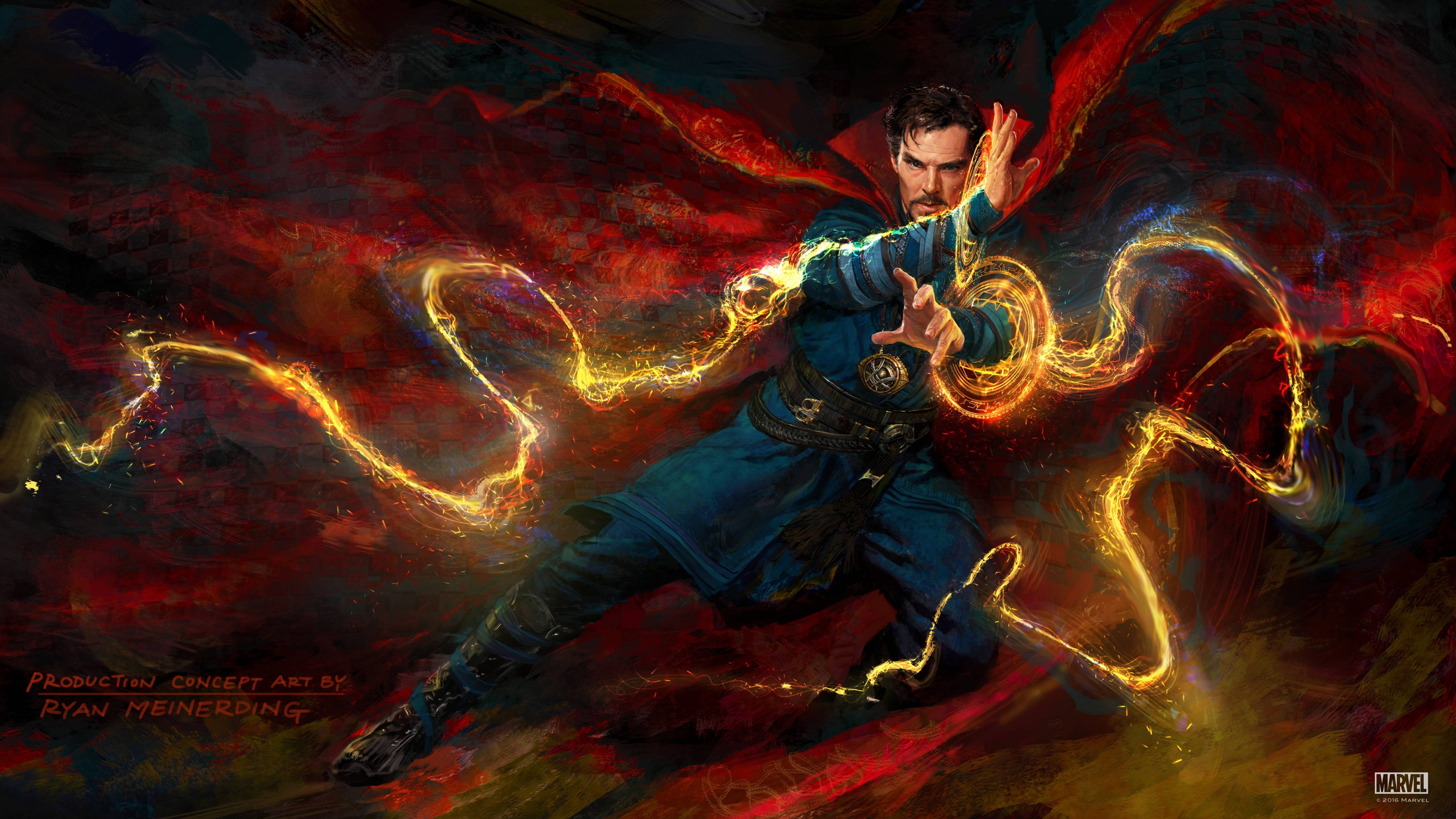 Doctor Strange Marvel Comic Illustration Wallpaper HD Superheroes 4K  Wallpapers Images and Background  Wallpapers Den