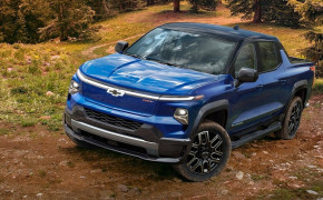 2024 Chevrolet Silverado EV Background HD Wallpapers