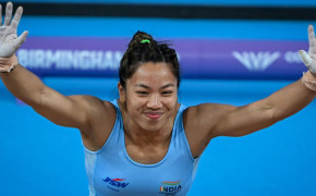 Mirabai Chanu Olympic Athlete Wallpaper