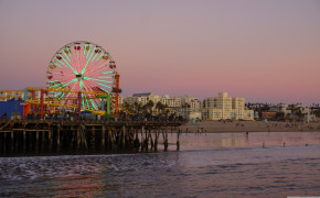 Santa Monica Beach Wallpaper 3840x2400 56324