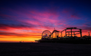 Santa Monica Beach Wallpaper 1680x1050 56317