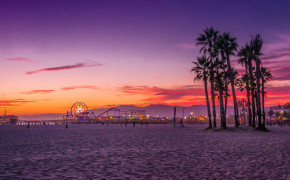 Santa Monica Beach Wallpaper 4096x2160 56329