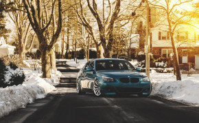 BMW E60 M5 Wallpaper 2048x1097 70030