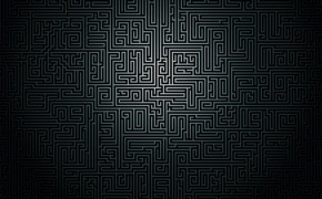 Abstract Maze Design Wallpaper 100600