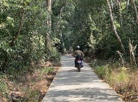 Phnom Kulen Motorbike adventure, Bamboo Travel