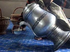 Jug of chai, India