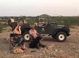 Jeep drive from Dev Shree, Rajasthan, India