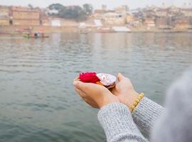 Offering, Haridwar Ganges