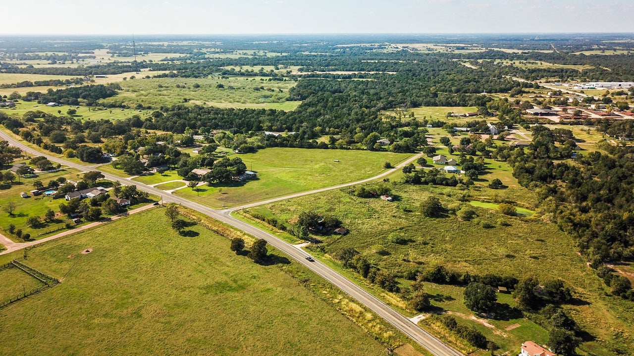 aerial view of landscape