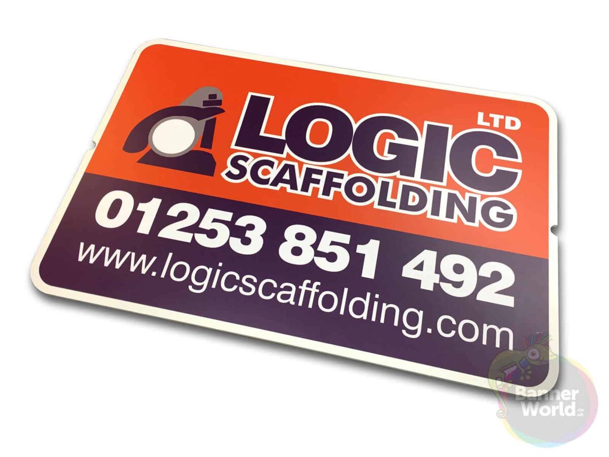 Scaffold Sign Board