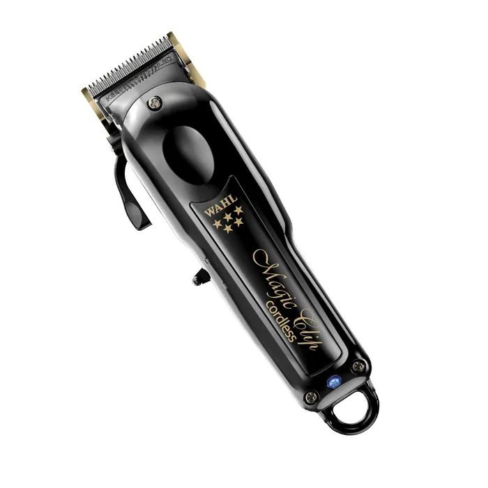 Wahl 5 Star Cordless Black Magic Clip #3026432 - Angled View