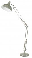 Pacific Lifestyle Alonzo Grey Metal Task Floor Lamp