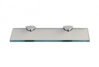 Miller Classic Glass Shelf 300mm - Chrome