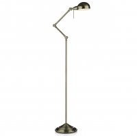 Dar Ranger Floor Lamp Antique Brass