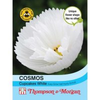 Thompson & Morgan Cosmos Cupcakes - White