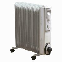 Daewoo 2500W Oil Filled Radiator Heater