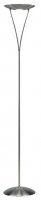 Dar Opus Floor Lamp - Satin Chrome