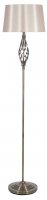 Pacific Lifestyle Jenna Antique Brass Metal Twist Detail Floor Lamp